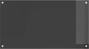 vidaXL Πίσω Πάνελ Κουζίνας 2 pcs Σκούρο Γκρι 90 x 50 cm