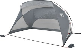 vidaXL Σκηνή Παραλίας Γκρι 274x178x170/148 εκ. Πολυεστέρας 185T