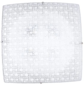 Φωτιστικό Οροφής Pamela I-PAMELA/PL30 White Glass