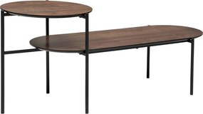 ΤΡΑΠΕΖΆΚΙΑ ΣΑΛΟΝΙΟΎ KEMI 2SH WALN COFFEE TABLE ATMOSPHERA 197757A