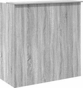 vidaXL Γραφείο υποδοχής 100x50x103,5 εκ. Επεξεργασμένο Ξύλο