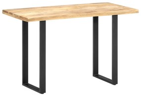 vidaXL Τραπεζαρία 120 x 60 x 76 εκ. από Μασίφ Ξύλο Μάνγκο