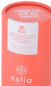 Ποτήρι Θερμός Travel Cup Save The Aegean Fusion Coral 500ml - Estia