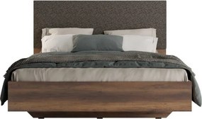 Κρεβάτι Oryana Megapap χρώμα καρυδί 160x200εκ.