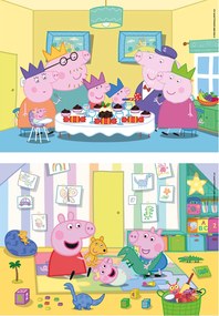 Clementoni Παιδικό Παζλ Super Color Peppa Pig 2x20 τμχ