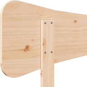 vidaXL Κεφαλάρι 200 εκ. από Μασίφ Ξύλο Πεύκου