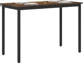 vidaXL Τραπεζαρίες 110 x 55 x 75 cm ΜΕΤΑΛΛΟ Ορθογώνιος