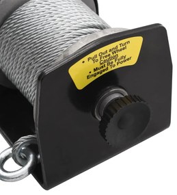 Ηλεκτρικό βαρούλκο 12V 907 KG Συρματόσχοινο Τηλεχειριστήριο