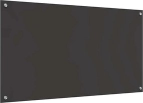 vidaXL Πίσω Πάνελ Κουζίνας 2 pcs Σκούρο Γκρι 110 x 60 cm