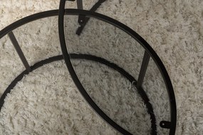 Coffee Table Set Aurum - 80, 60 - Black, Grey Black
Grey