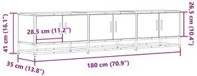 ΈΠΙΠΛΟ ΤΗΛΕΟΡΑΣΗΣ ΚΑΦΕ ΔΡΥΣ 180X35X41 ΕΚ. ΕΠΕΞΕΡΓΑΣΜΕΝΟ ΞΥΛΟ 3300789