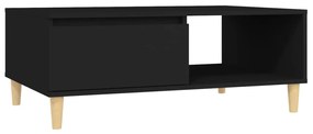 vidaXL Τραπεζάκι Σαλονιού Μαύρο 90 x 60 x 35 εκ. από Μοριοσανίδα