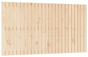 vidaXL Κεφαλάρι Τοίχου 159,5x3x90 εκ. από Μασίφ Ξύλο Πεύκου