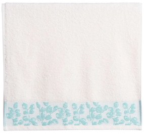 Πετσέτα Odete Ecru-Green Nef-Nef Homeware Face 50x90cm 100% Cotton