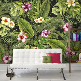 Jungle flora Mural