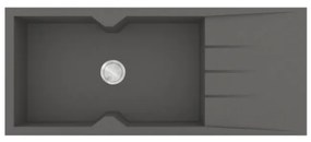 Sanitec Granite 817 Pietra Γρανιτένιος Νεροχύτης 116 1B 1D 80cm