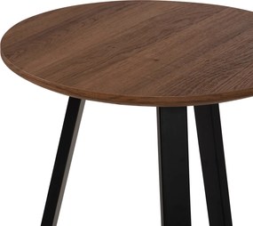 ΣΕΤ 2ΤΜΧ ΤΡΑΠΕΖΙΑ ΣΑΛΟΝΙΟΥ ROCKET HM21090.02 MDF ΣΕ ΚΑΡΥΔΙ ΧΡΩΜΑ Φ80εκ & Φ45εκ