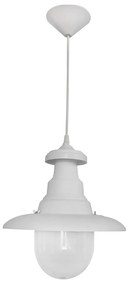 Φωτιστικό Οροφής Μονόφωτο FLP-100K 26-0023 White PVC