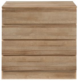 POLO ΚΟΜΟΤΑ 4ΣΥΡΤΑΡΙΑ OAK 76x40xH81cm - 09-1788