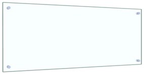 vidaXL Πλάτη Κουζίνας Διαφανής 100 x 40 εκ. από Ψημένο Γυαλί