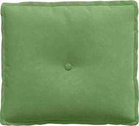 vidaXL Μαξιλάρι Πλάτης Ανοιχτό Πράσινο 50 x 45 εκ.