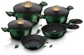 Σετ Μαγειρικής Berlinger Haus 10 τμχ Emerald Collection BH-6065