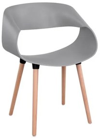ΠΟΛΥΘΡΟΝΑ ΠΟΛΥΠΡΟΠΥΛΕΝΙΟΥ MAGGIE HM8600.10 ΣΕ ΓΚΡΙ ΧΡΩΜΑ 59x53x80Υ εκ.