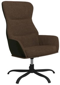 vidaXL Πολυθρόνα Relax Καφέ Υφασμάτινη