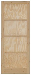 vidaXL Εσωτερική Πόρτα "ORKDAL" 93x232x4 cm Ξύλο Πεύκου