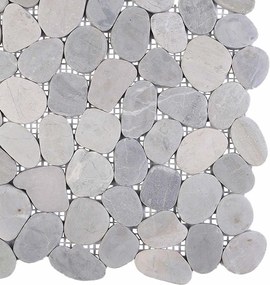 vidaXL Πέτρες Pebble Γκρι 30 x 30 cm Πέτρες Ποταμού