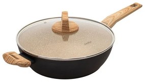 Estia Ημιχύτρα Αντικολλητική Φ28cm 4lt Earth Πρεσσαριστού Αλουμινίου 01-10232