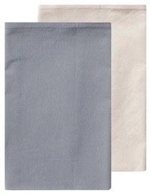Πετσέτες Κουζίνας Mela 22 (Σετ 2τμχ) Grey-Ecru Kentia 40x60cm 100% Cotton