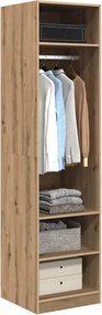 vidaXL Ντουλάπι Artisan Oak 50 x 50 x 200 cm Επεξεργασμένο ξύλο