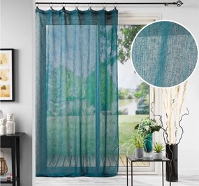 Κουρτίνα Linka Douceur d'intérieur - 140x240cm - Μπλε