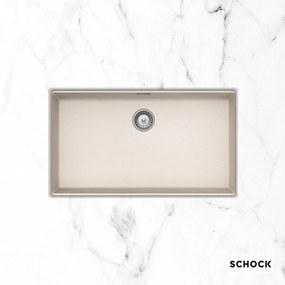 Schock Cristalite Manhattan Υποκαθήμενος Νεροχύτης 75x45,6εκ Everest