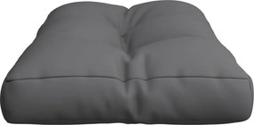 vidaXL Μαξιλάρι Παλέτας Ανθρακί 70 x 40 x 12 εκ. Υφασμάτινο