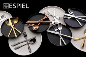 Πιάτο Φαγητού Ρηχό (Φ21) Espiel Terra Matte Black Step TLM132K6