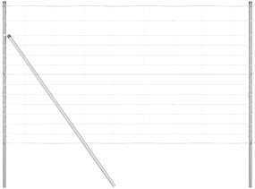 vidaXL Φράκτης  1,4x50 μ Γαλβανισμένος Χάλυβας
