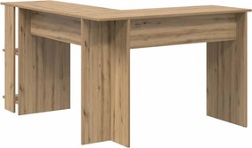 vidaXL Γωνιακό γραφείο Artisan Oak Επεξεργασμένο ξύλο