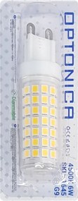 OPTONICA LED λάμπα 1645, 6W, 4500K, G9, 550lm, dimmable