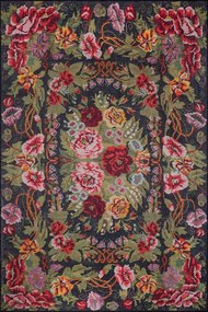 Χαλί Soul AL 31 473RTP2538 Black-Multi Conceptum Hypnose 75X230cm