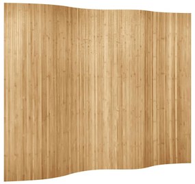 vidaXL Διαχωριστικό Δωματίου σε Φυσικό Χρώμα 250 x 165 εκ. από Μπαμπού