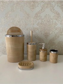 Stewehome Σετ μπάνιου 5 τεμαχίων με σχέδιο μαρμάρου από ακρυλικό
