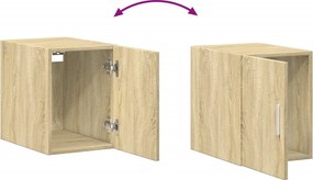 vidaXL Ντουλάπι Τοίχου Sonoma Δρυς 30x42,5x40 εκ. Επεξεργασμένο Ξύλο