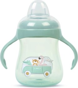 Ποτήρι Εκπαιδευτικό 250ml Saro Little Explorers Μέντα 51404