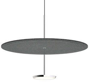 Φωτιστικό Οροφής Sky Sound 24 10570/10580 61x44,4cm Led 1250lm 18W Aluminium-Anthracite Pablo Designs