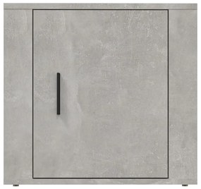 vidaXL Κομοδίνα 2 τεμ. Γκρι Σκυροδέματος 50x39x47 εκ.