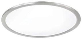 Φωτιστικό Οροφής - Πλαφονιέρα Phoenix 674094507 25W Led Φ45cm 4,2cm Nickel Mat Trio Lighting Metal