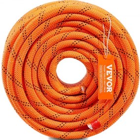 VEVOR Arborist Tree Climbing Rope Double Braid Polyester 1/2"/1,3 cm x 120'/36,6 m 48-Strand