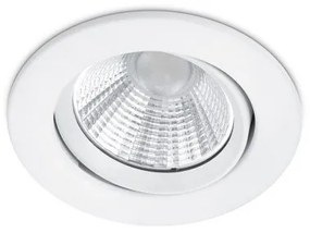 Χωνευτό Σποτ Φωτιστικό Οροφής LED 5,5W Στρογγυλό Περιστρεφόμενο ΙΡ23 Dimmable 36 Μοίρες Pamir Trio Lighting-650510131-Λευκό 650510131